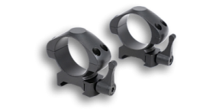 Кольца ARKON 25,4 мм быстросъемные на weaver, стальные, средние